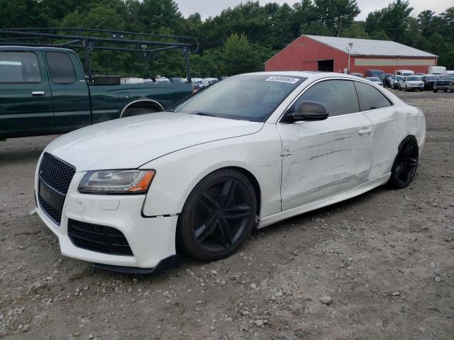 WAURV78T89A011686 - 2009 AUDI S5 QUATTRO WHITE photo 1