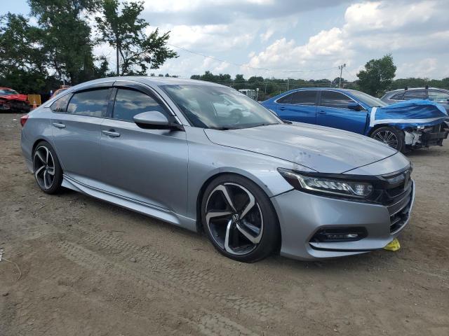 1HGCV2F34KA011416 - 2019 HONDA ACCORD SPORT فضي صورة 4