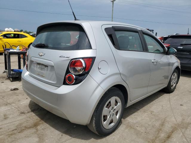 1G1JB6SH5D4179048 - 2013 CHEVROLET SONIC LS Gümüş foto 3