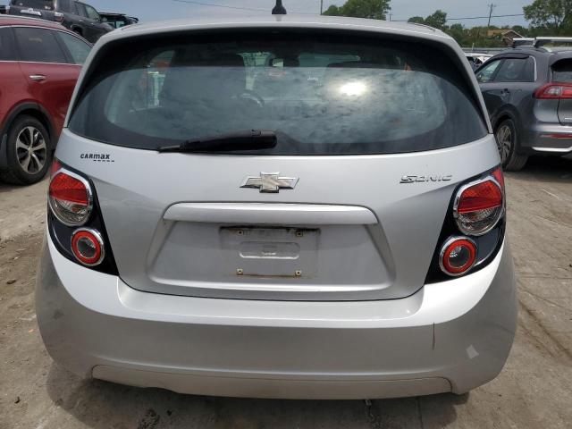 1G1JB6SH5D4179048 - 2013 CHEVROLET SONIC LS Gümüş foto 6