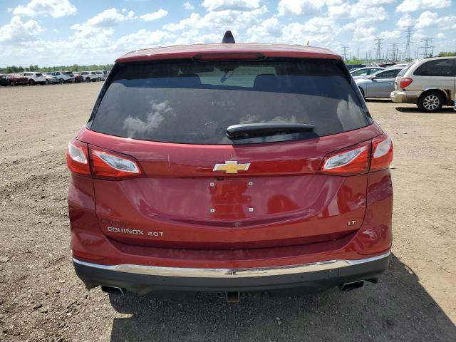 2GNAXKEX7J6154027 - 2018 CHEVROLET EQUINOX LT Қызыл фото 6