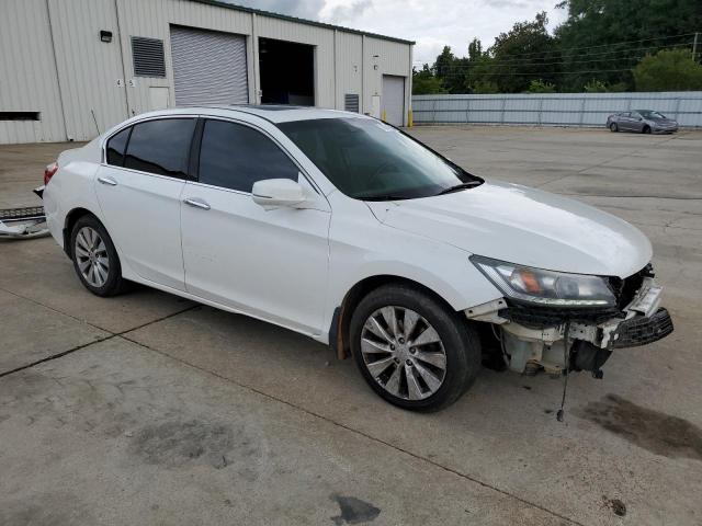 1HGCR3F81EA036445 - 2014 HONDA ACCORD EXL WHITE photo 4