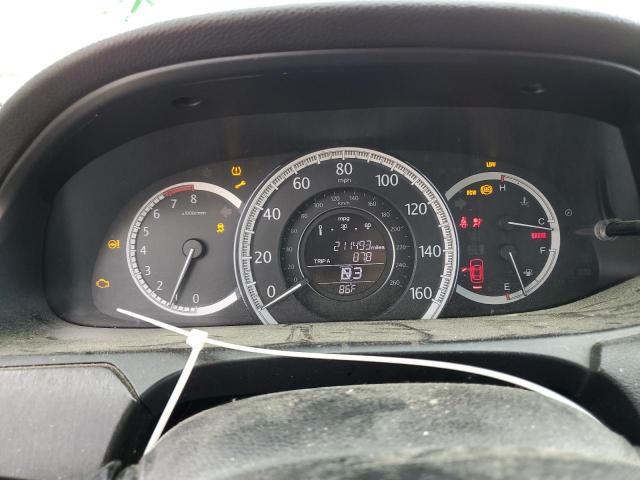 1HGCR3F81EA036445 - 2014 HONDA ACCORD EXL WHITE photo 9