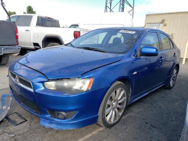 JA32X8HW4AU004444 - 2010 MITSUBISHI LANCER GTS BLUE photo 1