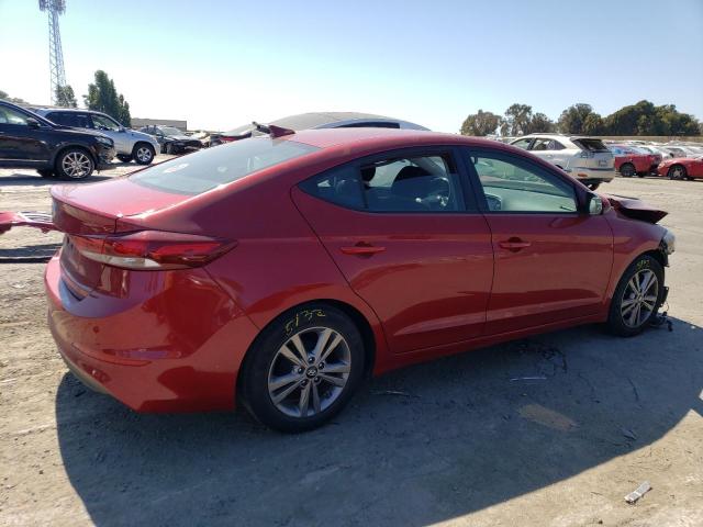 KMHD84LF7HU362487 - 2017 HYUNDAI ELANTRA SE RED photo 3