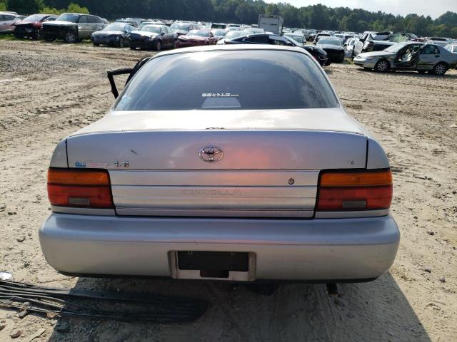 JT2AE00E4P0001446 - 1993 TOYOTA COROLLA LE SILVER photo 6