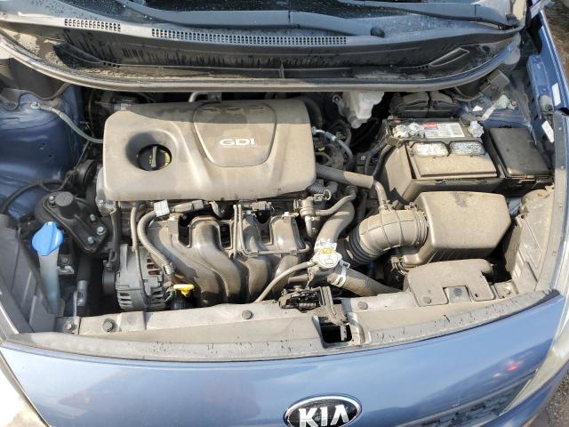 KNADM4A37G6647778 - 2016 KIA RIO LX BLUE photo 11