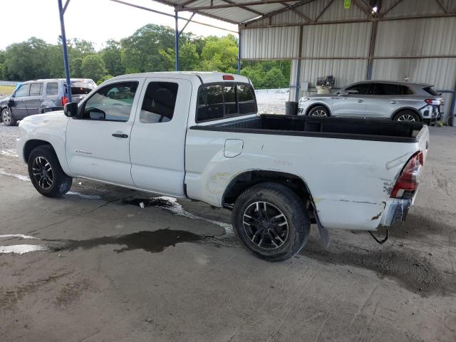 5TETX4CN1AZ699910 - 2010 TOYOTA TACOMA ACCESS CAB WHITE photo 2