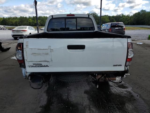 5TETX4CN1AZ699910 - 2010 TOYOTA TACOMA ACCESS CAB WHITE photo 6