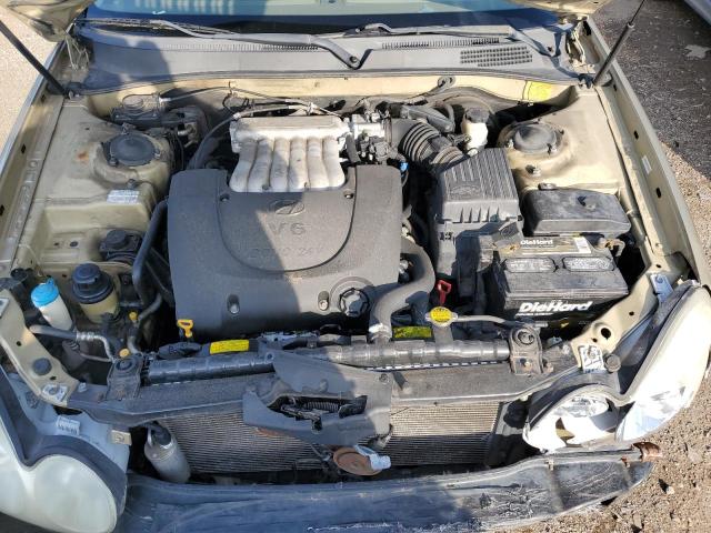 KMHWF35H94A018047 - 2004 HYUNDAI SONATA GLS TAN photo 11