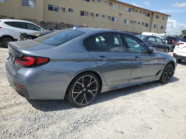 WBA53BJ09NWX58203 - 2022 BMW 540 I GRAY photo 3