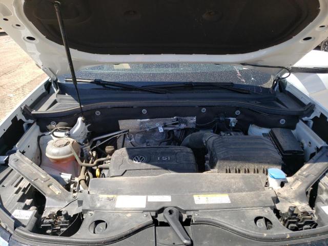 1V2WC2CA2MC227694 - 2021 VOLKSWAGEN ATLAS CROS SE WHITE photo 11