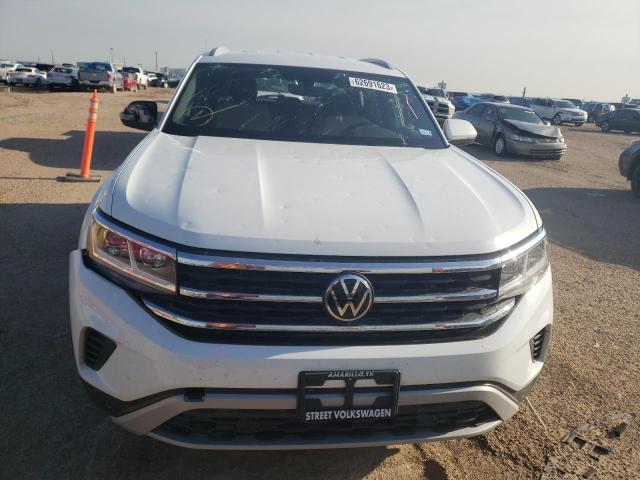 1V2WC2CA2MC227694 - 2021 VOLKSWAGEN ATLAS CROS SE WHITE photo 5