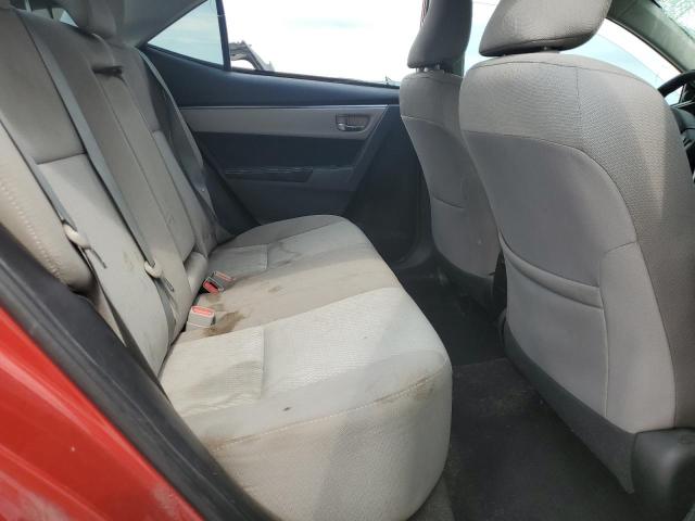 2T1BURHE7GC662434 - 2016 TOYOTA COROLLA L RED photo 10