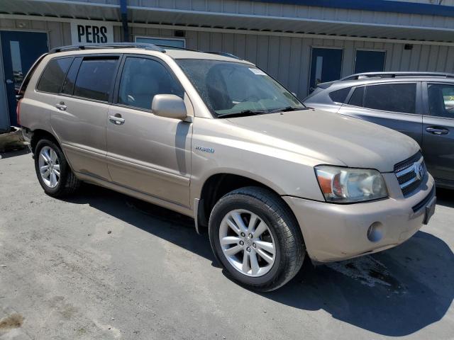 JTEDW21A660011107 - 2006 TOYOTA HIGHLANDER HYBRID BEIGE photo 4