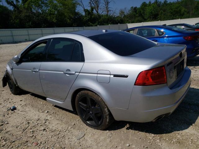 19UUA66275A003362 - 2005 ACURA TL SILVER photo 2