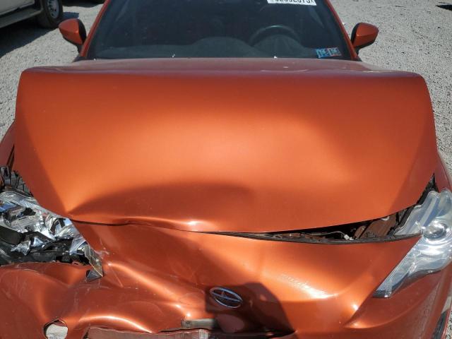 JF1ZNAA18F9701689 - 2015 TOYOTA SCION FR-S ORANGE photo 11