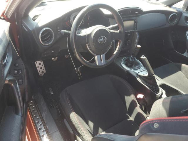 JF1ZNAA18F9701689 - 2015 TOYOTA SCION FR-S ORANGE photo 8