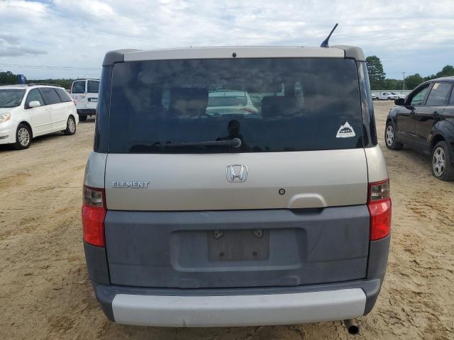 5J6YH186X4L015095 - 2004 HONDA ELEMENT EX TAN photo 6