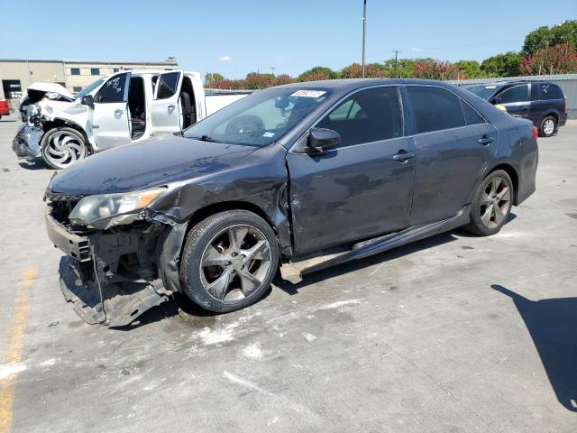 4T1BK1FK4CU504545 - 2012 TOYOTA CAMRY SE GRAY photo 1