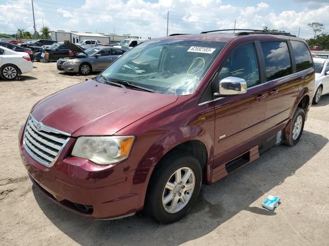 2A8HR54PX8R786588 - 2008 CHRYSLER TOWN & COU TOURING 勃艮第红 照片 1