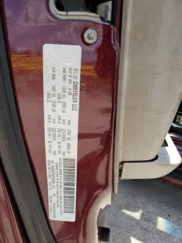 2A8HR54PX8R786588 - 2008 CHRYSLER TOWN & COU TOURING 勃艮第红 照片 14