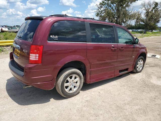 2A8HR54PX8R786588 - 2008 CHRYSLER TOWN & COU TOURING 勃艮第红 照片 3