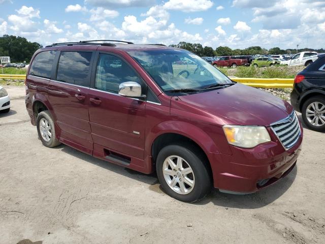 2A8HR54PX8R786588 - 2008 CHRYSLER TOWN & COU TOURING 勃艮第红 照片 4