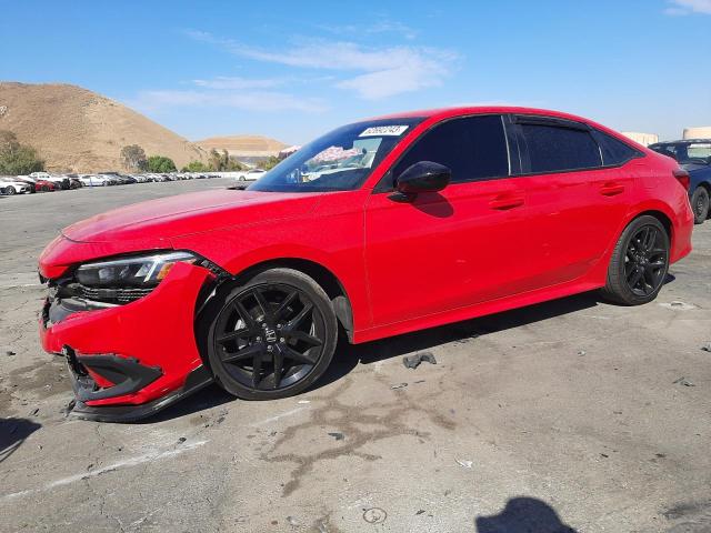 2HGFE2F55NH592638 - 2022 HONDA CIVIC SPORT 红色 照片 1