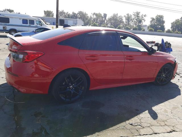 2HGFE2F55NH592638 - 2022 HONDA CIVIC SPORT 红色 照片 3