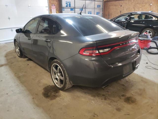 1C3CDFEB3FD378432 - 2015 DODGE DART GT GRAY photo 3