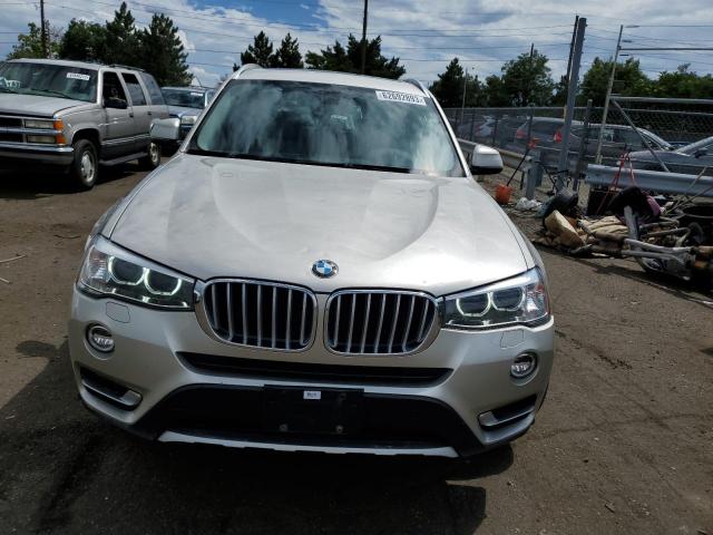 5UXWX9C38H0W70972 - 2017 BMW X3 XDRIVE28I BEIGE photo 5