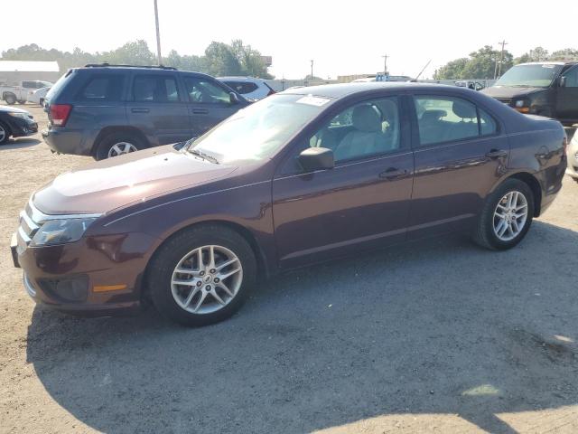 3FAHP0GA3BR316336 - 2011 FORD FUSION S MAROON photo 1