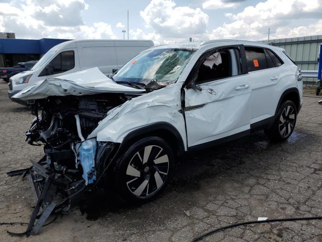 1V2HE2CAXRC232040 - 2024 VOLKSWAGEN ATLAS CROS SE WHITE photo 1