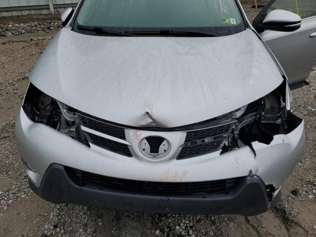JTMRFREV4FD170832 - 2015 TOYOTA RAV4 XLE SILVER photo 12