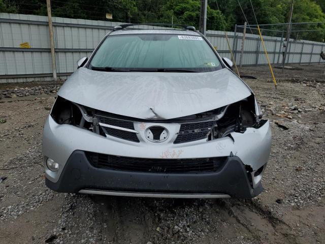 JTMRFREV4FD170832 - 2015 TOYOTA RAV4 XLE SILVER photo 5