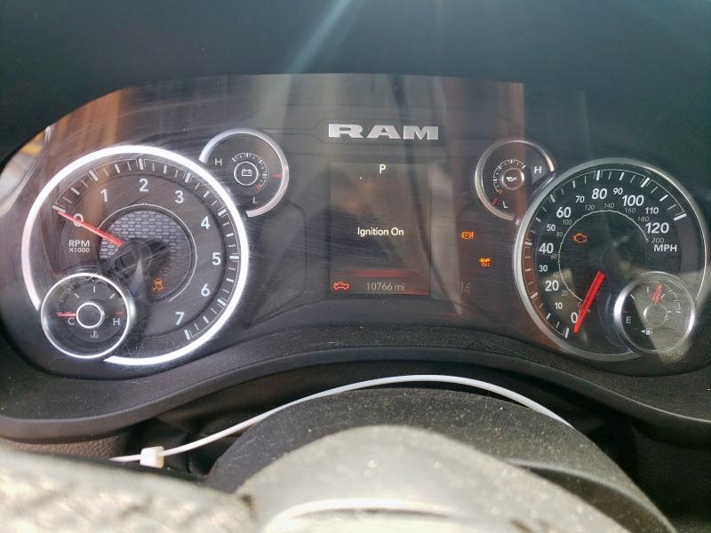 1C6RRFFG2SN536384 - 2025 RAM 1500 BIG HORN/LONE STAR WHITE photo 9