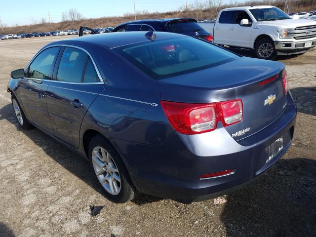 1G11C5SA4DF176401 - 2013 CHEVROLET MALIBU 1LT Көк фото 3