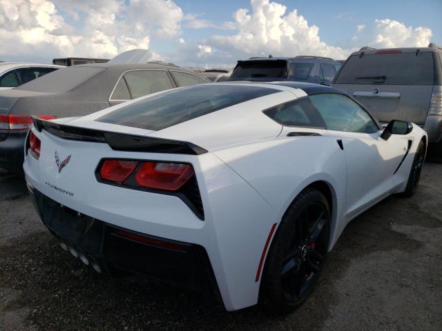 1G1YH2D76E5107488 - 2014 CHEVROLET CORVETTE STINGRAY Z51 1LT WHITE photo 4