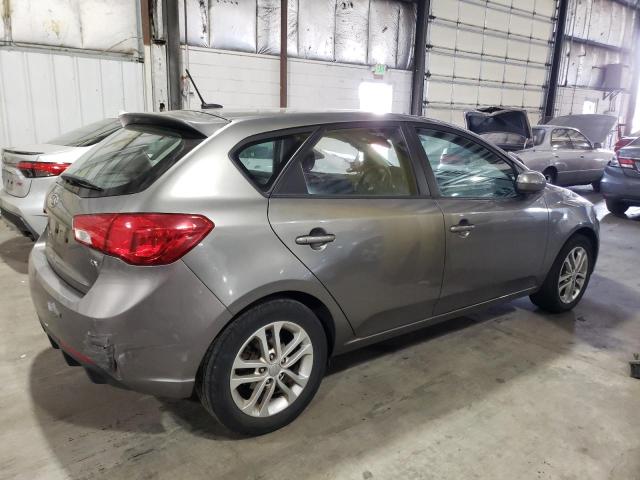 KNAFU5A25C5633724 - 2012 KIA FORTE EX SILVER photo 3