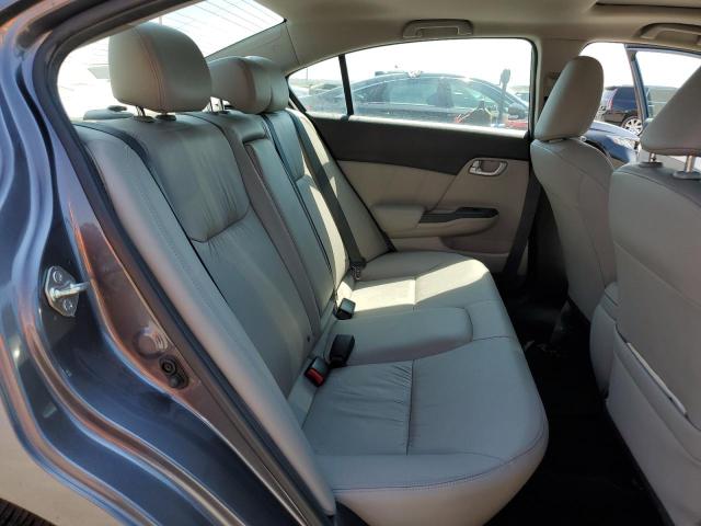 2HGFB2F96FH509277 - 2015 HONDA CIVIC EXL ნაცრისფერი ფოტო 10