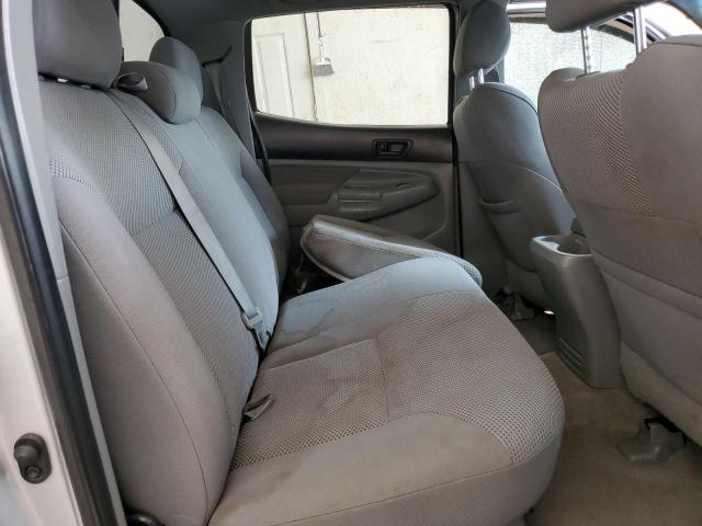 5TELU42N58Z509918 - 2008 TOYOTA TACOMA DOUBLE CAB 银色 照片 10