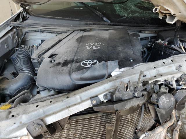 5TELU42N58Z509918 - 2008 TOYOTA TACOMA DOUBLE CAB 银色 照片 11