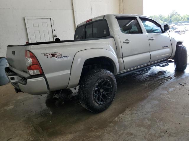 5TELU42N58Z509918 - 2008 TOYOTA TACOMA DOUBLE CAB 银色 照片 3