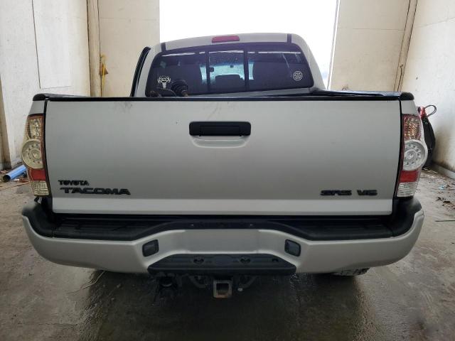 5TELU42N58Z509918 - 2008 TOYOTA TACOMA DOUBLE CAB 银色 照片 6