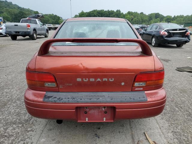 JF1GM675XYG402057 - 2000 SUBARU IMPREZA RS RED photo 6