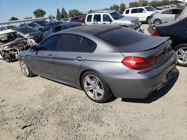 WBA6B2C55FGB99067 - 2015 BMW 650 I GRAN COUPE GRAY photo 2