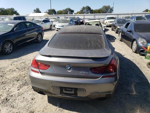 WBA6B2C55FGB99067 - 2015 BMW 650 I GRAN COUPE GRAY photo 6
