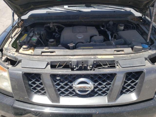 1N6AA07CX8N334842 - 2008 NISSAN TITAN XE BLACK photo 11