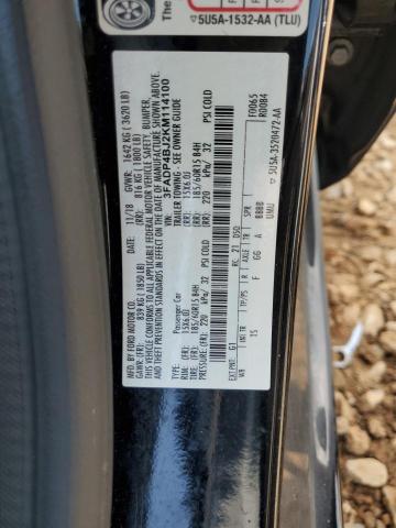 3FADP4BJ2KM114100 - 2019 FORD FIESTA SE Чорний фото 13